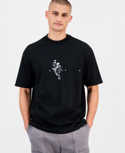 Мужская футболка HUGO by Hugo Boss Dollo с коротким рукавом и логотипом