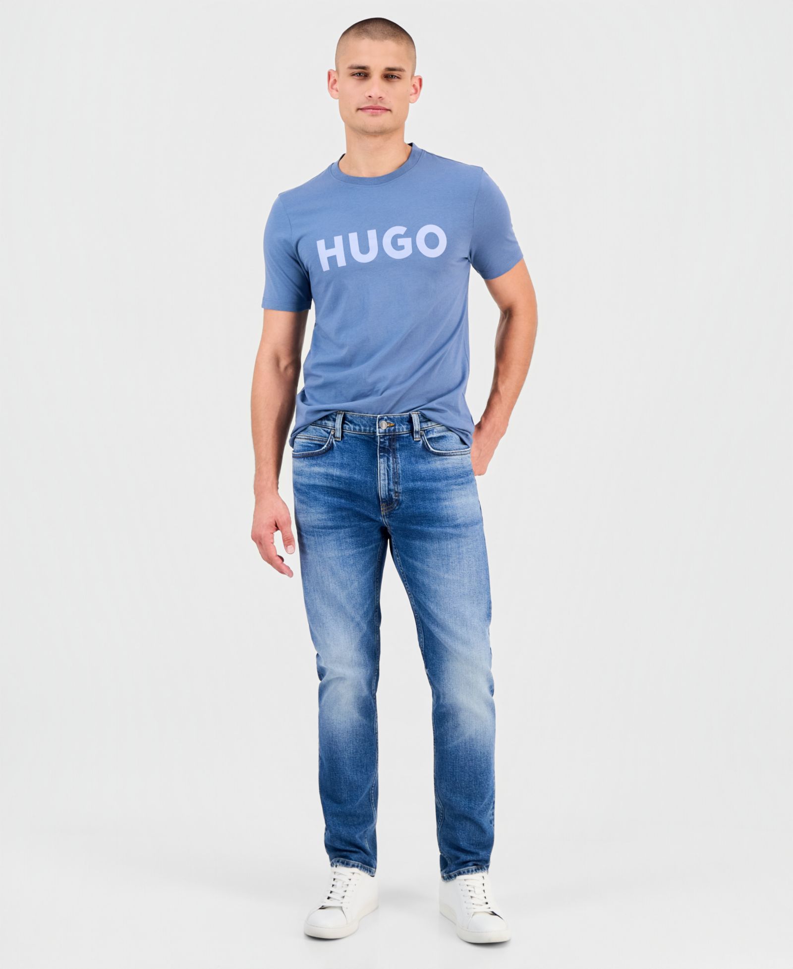 Hugo by Hugo Boss Men's 708 Straight-Fit Jeans