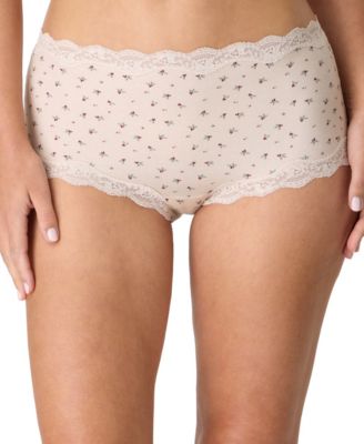 Holly Print Beige Bisque