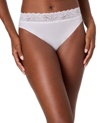 Maidenform Women's Everyday Pretty Lace Hi Cut Brief Panty DMPLHB