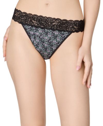 Black Ditsy Drama Print