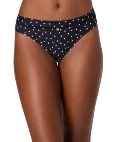 Black Tossed Heart Print
