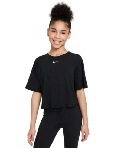 Nike Girls' 7-16 One Relaxed Dri-Fit Short-Sleeve T-Shirt