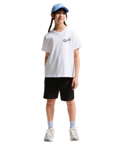 Nike Girls' 7-16 Sportwear Crewneck T-Shirt