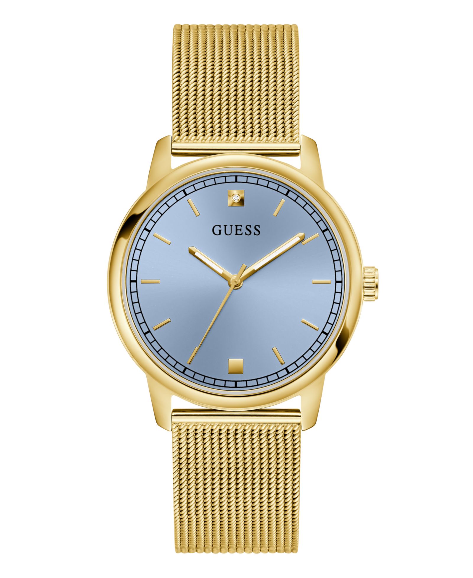 GUESS Men's Gold-Tone Analog Watch, 40mm