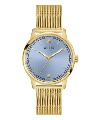 GUESS Men's Gold-Tone Analog Watch, 40mm