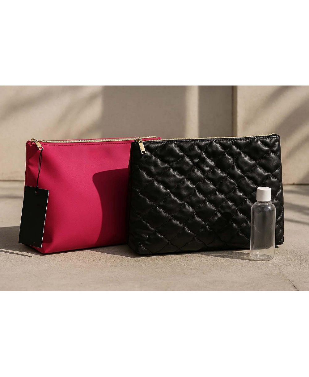 Double Pack - Travel Makeup Toilety Bag