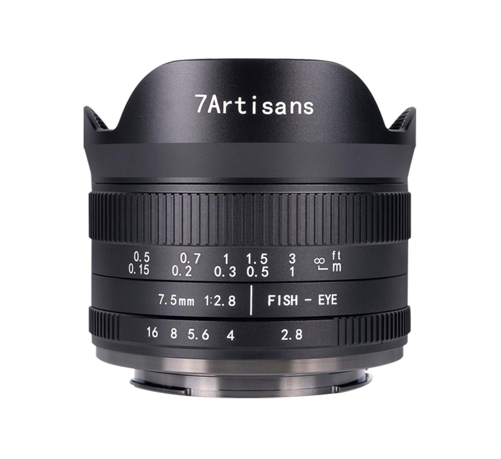 7 Artisans 7.5mm f/2.8 Mark II Fisheye Lens for Nikon Z Mount