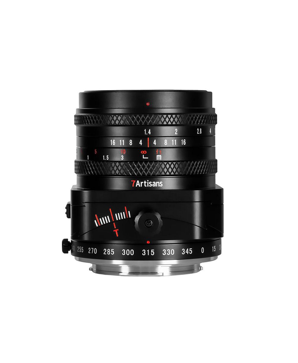 Объектив 7Artisans Tilt-shift 50mm F1.4 для Sony E Mount