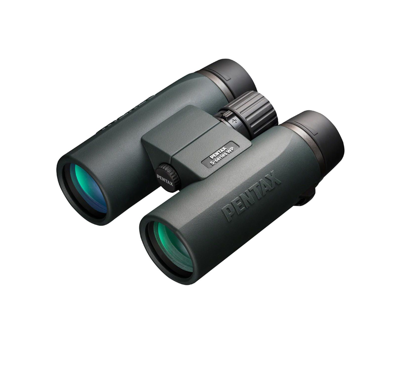 Pentax 8x42 SD Series WP Roof Prism Binoculars, 7.5 Degree AOV, Green