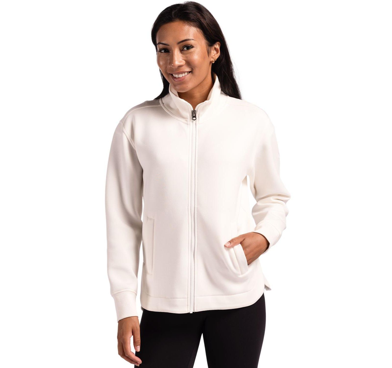 Cutter & Buck Women's Roam Full Zip Long Sleeve Jacket