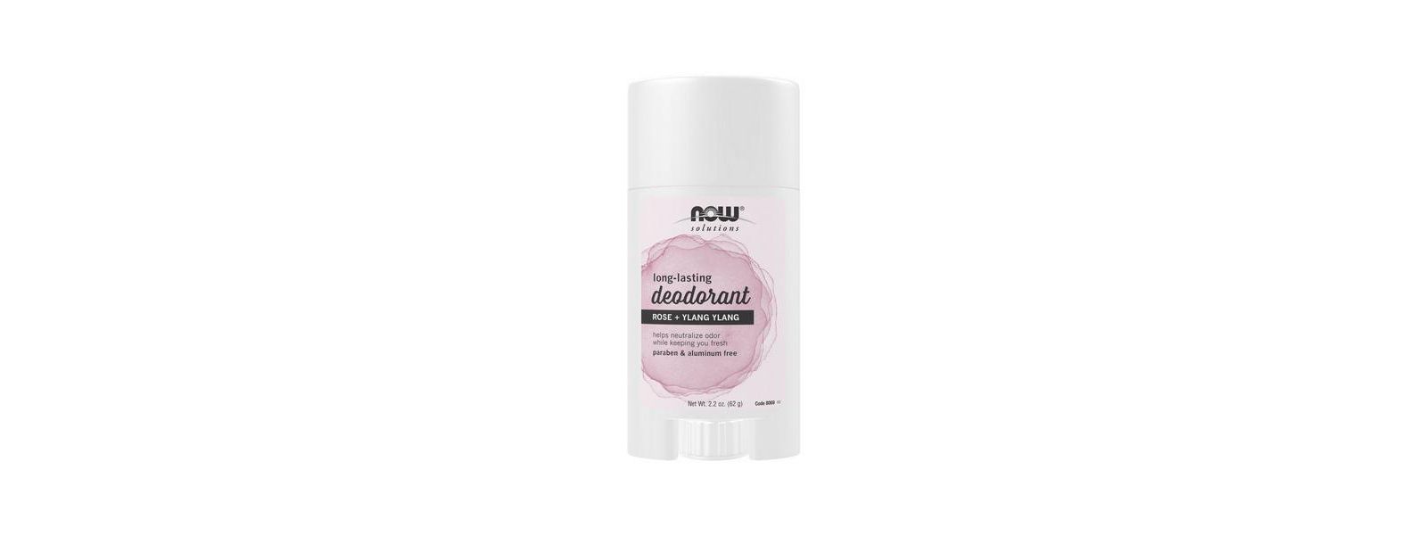 NOW Foods дезодорант-стик Rose + Ylang Ylang 2.2 Oz