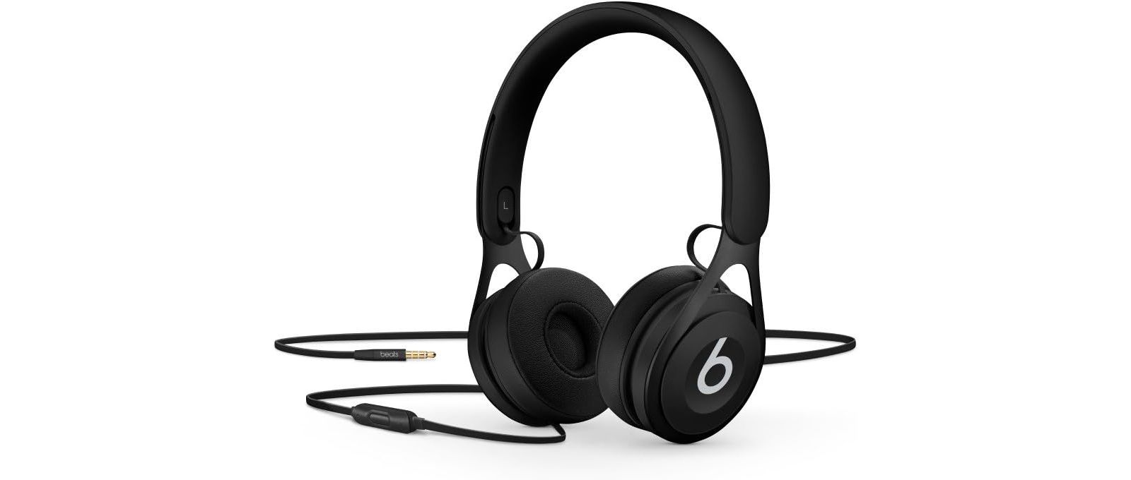 Beats EP проводные накладные наушники, без аккумулятора для бесконечного прослушивания, со встроенным микрофоном и управлением, Black