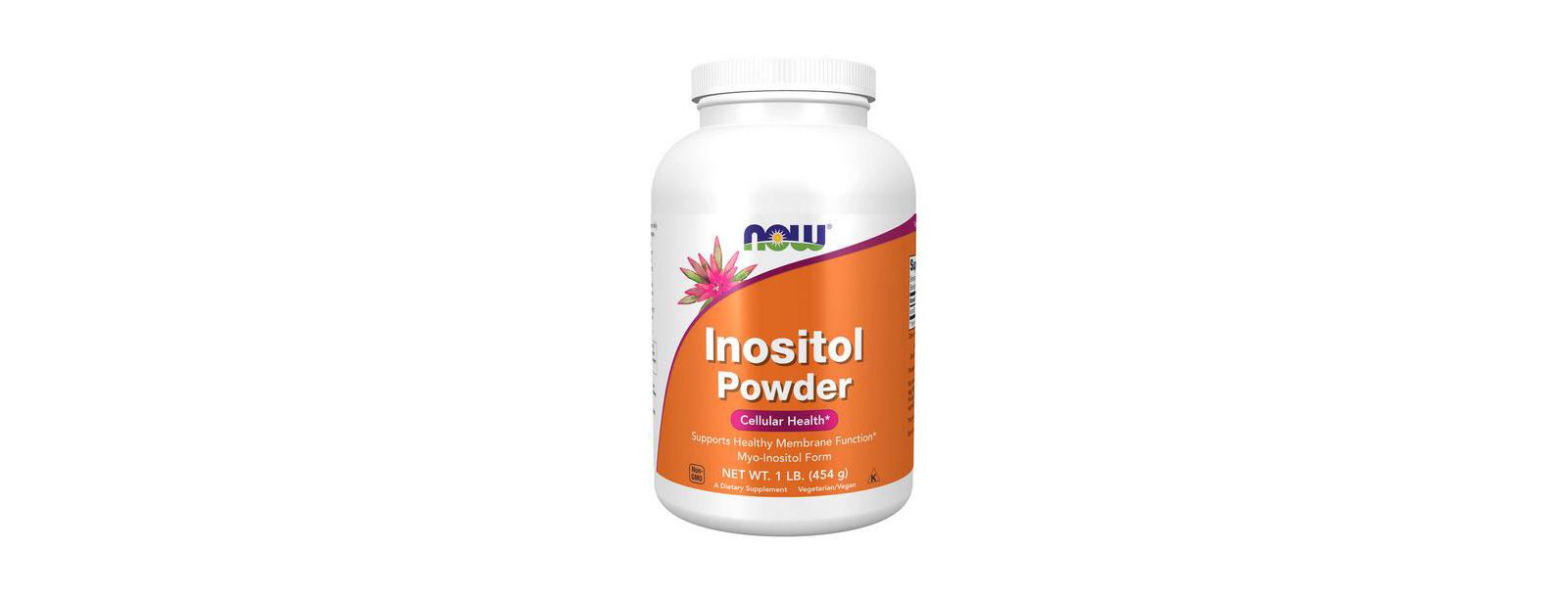 NOW Foods 100% Pure Inositol Powder, 1 lb