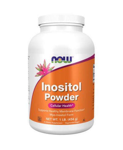 NOW Foods 100% Pure Inositol Powder, 1 lb