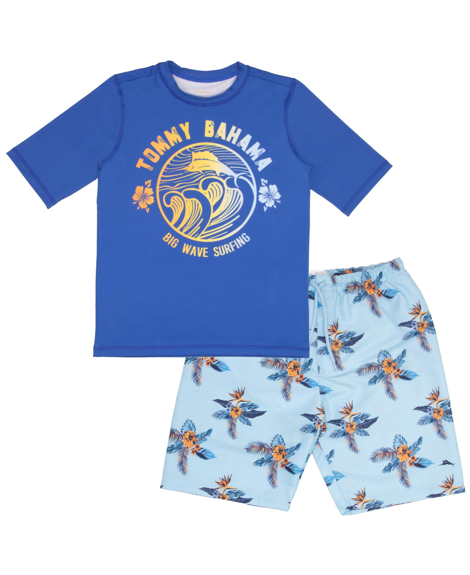 Комплект из 2 предметов Tommy Bahama для мальчиков: рашгард и плавательные шорты