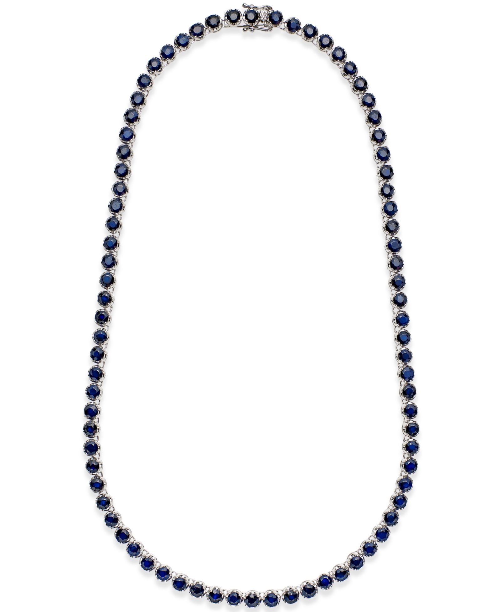 Ожерелье Giani Bernini Black Sapphire, стерлинговое серебро
