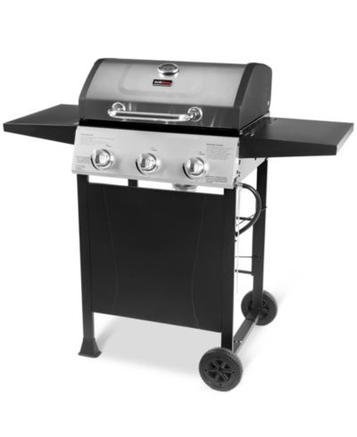Газовый гриль Grill Boss 27,000 BTU 3 Burner Propane w/Wheels, Cover, & Side Shelves