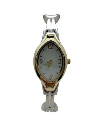 Женские элегантные часы Olivia Pratt Thin Bangle, Two Tone