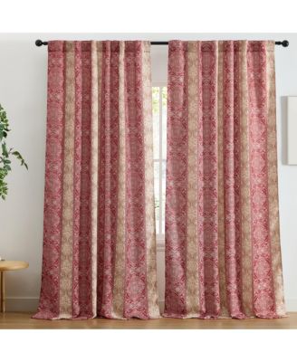 Шторы HLC.ME William Boho Damask Striped, комплект из 2 шт