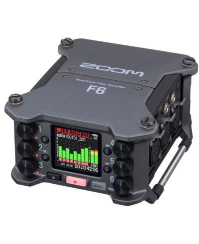 Рекордер Zoom F6 32-Bit Float Dual AD Multi-Track Field Recorder