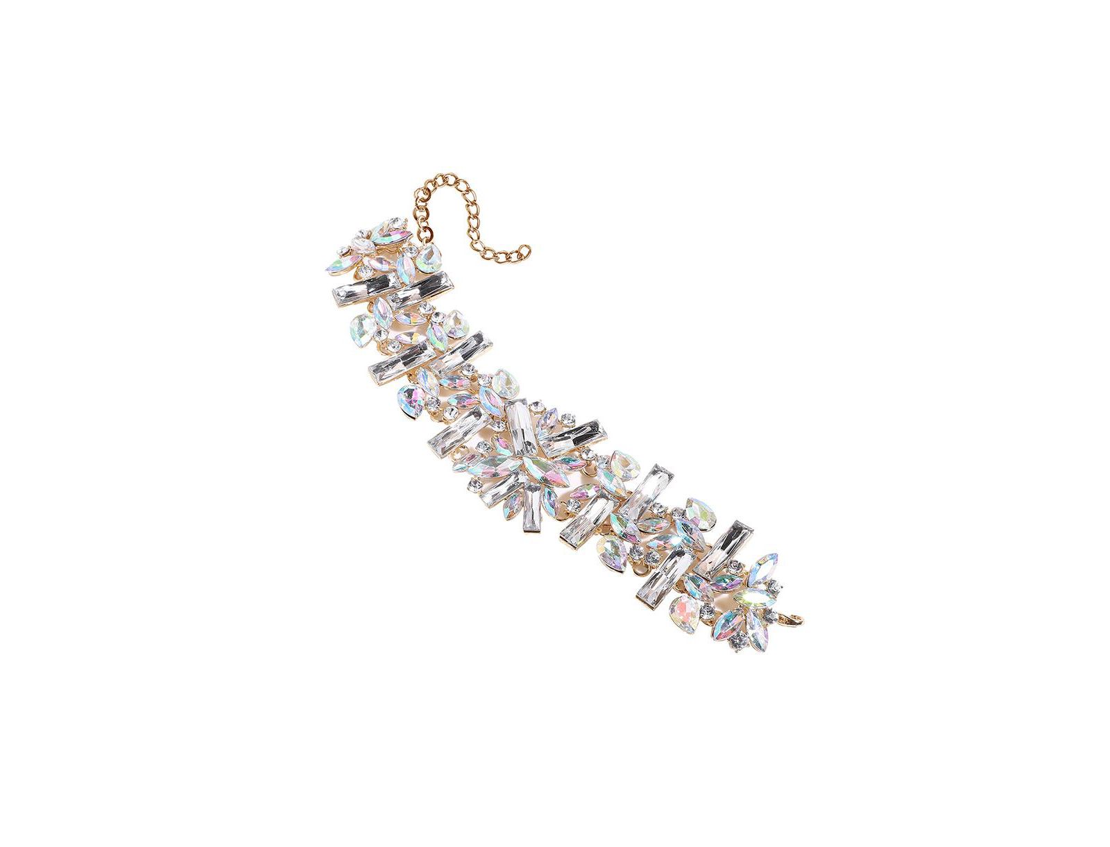 Колье-чокер Chunky Crystal