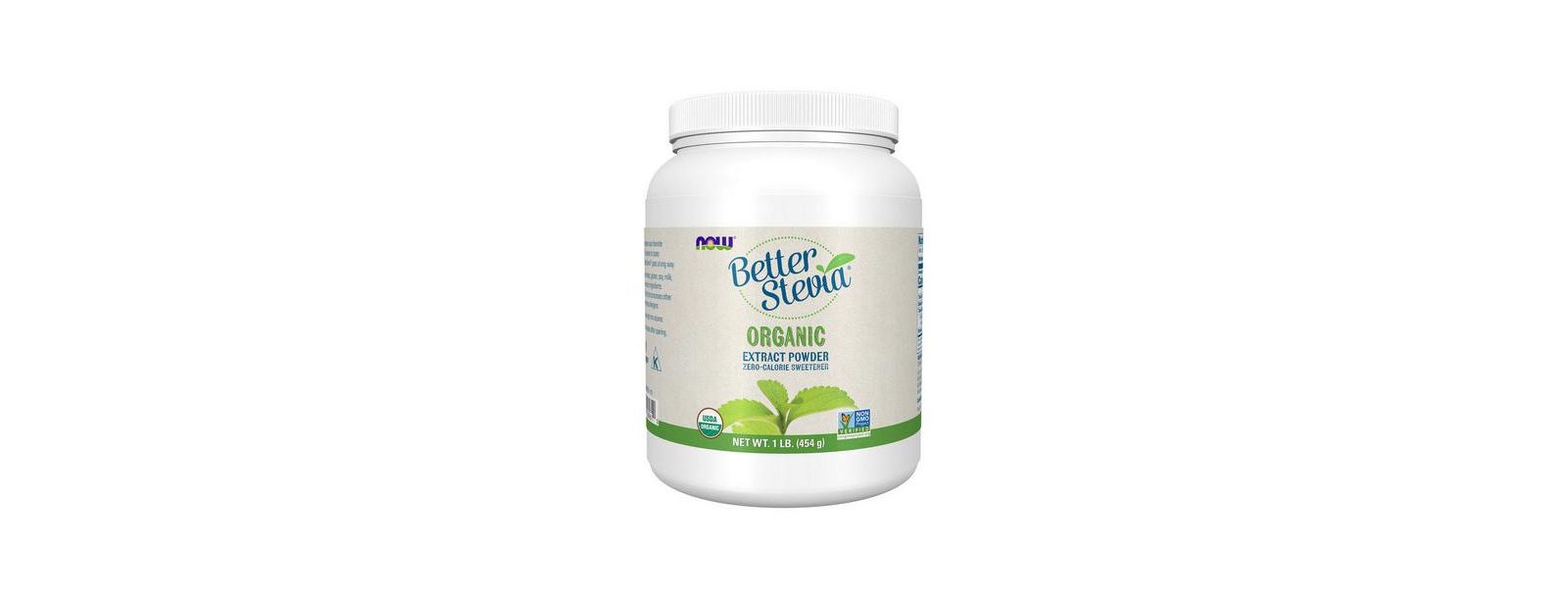 Экстракт стевии в порошке NOW Foods Better Stevia Extract, 1 lb