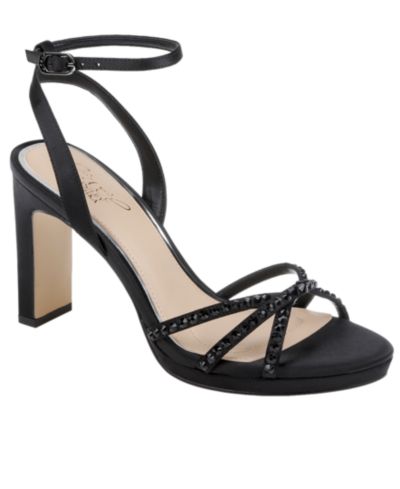Jewel Badgley Mischka Women's Iona Block Heel Sandals
