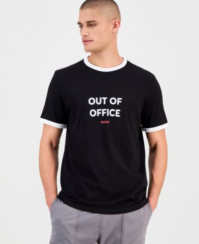 Hugo by Hugo Boss Men's Doffice Short-Sleeve Graphic Crewneck T-Shirt