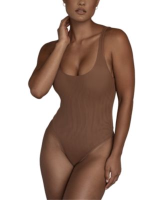JLUXLABEL Women's Mesh Essentials Tank Bodysuit Undergarment