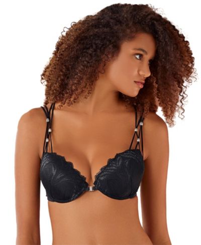 LASCANA Women's Strappy Removable Pads Push-Up Padded Push-Up Bra