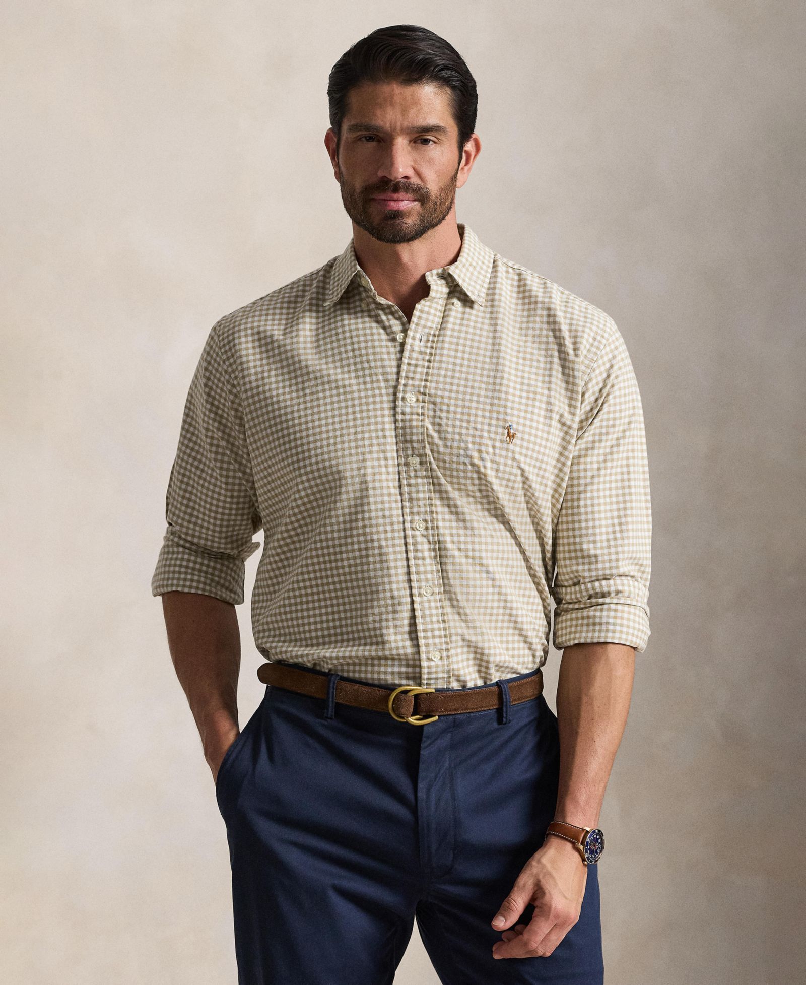 Polo Ralph Lauren Men's Big & Tall Iconic Oxford Shirt