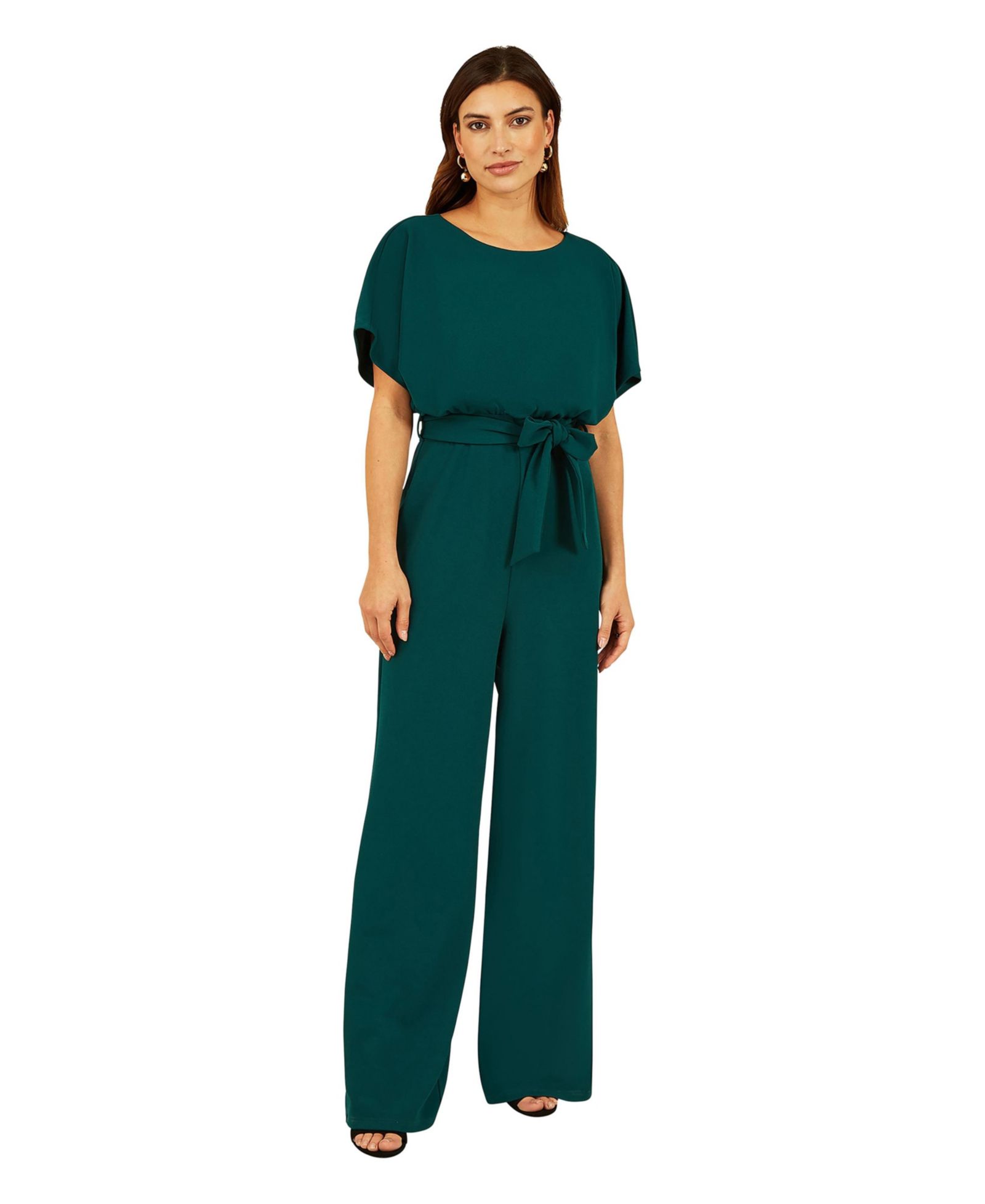 Yumi Women's Batwing Stretch Jumpsuit
