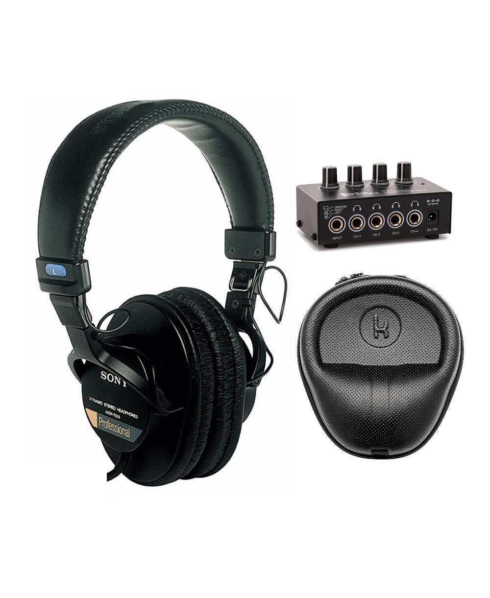 Sony MDR7506 комплект профессиональных закрытых наушников со складной конструкцией