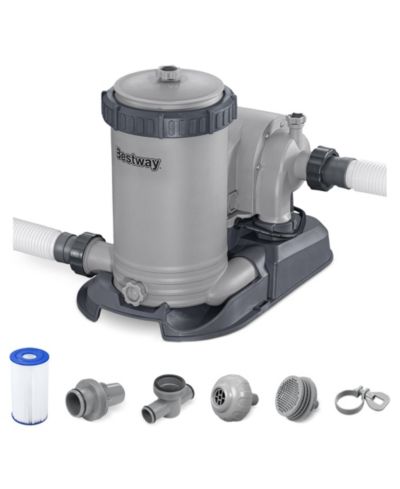 Bestway 2,500-Gallon Filter Pump Set for Above-Ground Swimming Pools