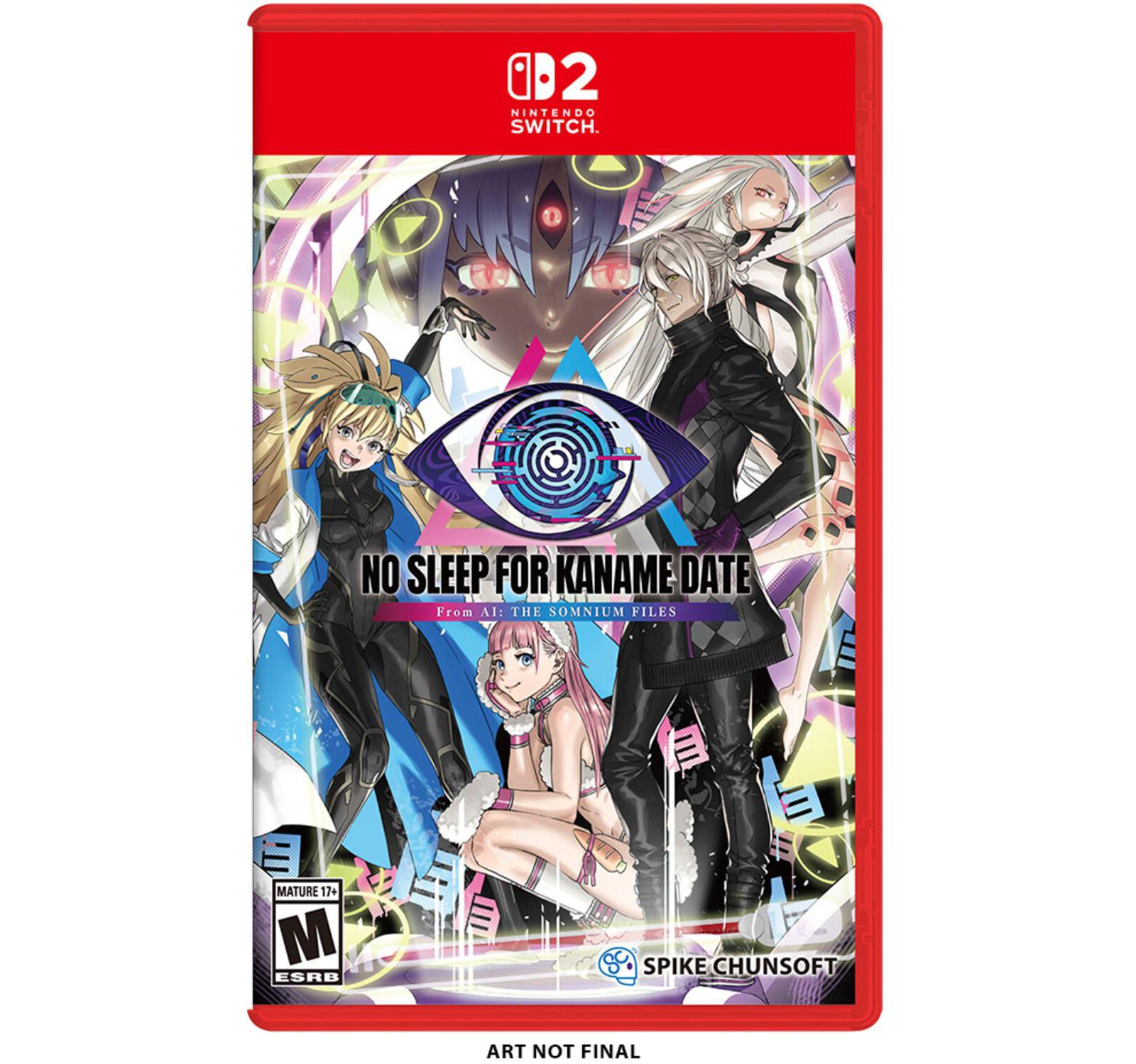 Spike Chunsoft No Sleep For Kaname Date - From AI: The Somnium Files Aiba Edition for Nintendo Switch 2 (Игровая карта)