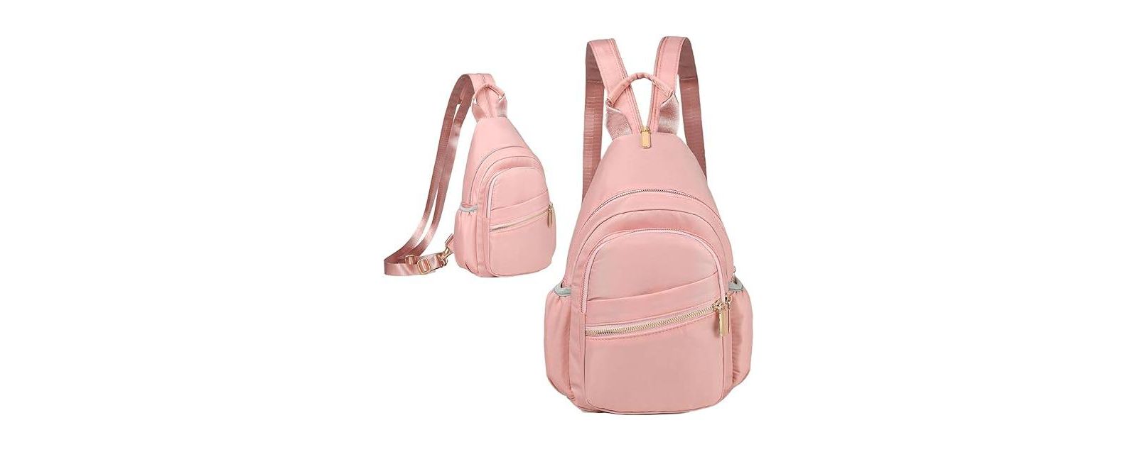 Small Crossbody Sling Bag for Women, Mini Backpack Sling Backpack Convertible, Chest Bag for Hiking Daypack
