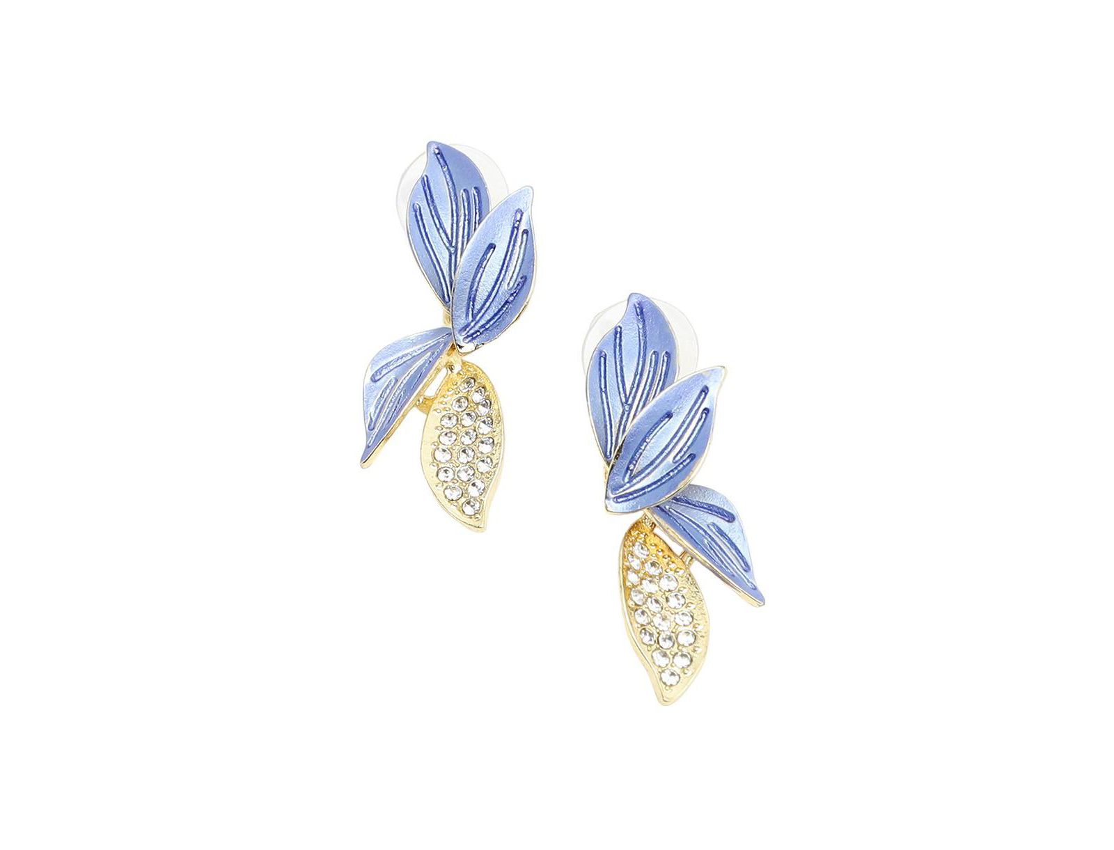 SOHI Women's Petal Drop Earrings