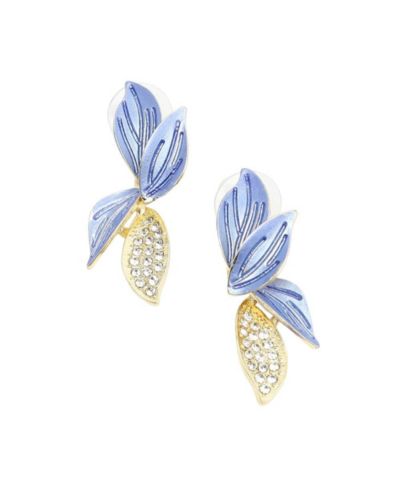 SOHI Women's Petal Drop Earrings
