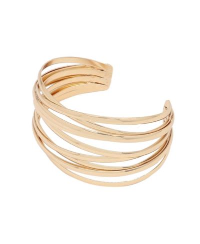 SOHI Women's Overlap Cuff Bracelet