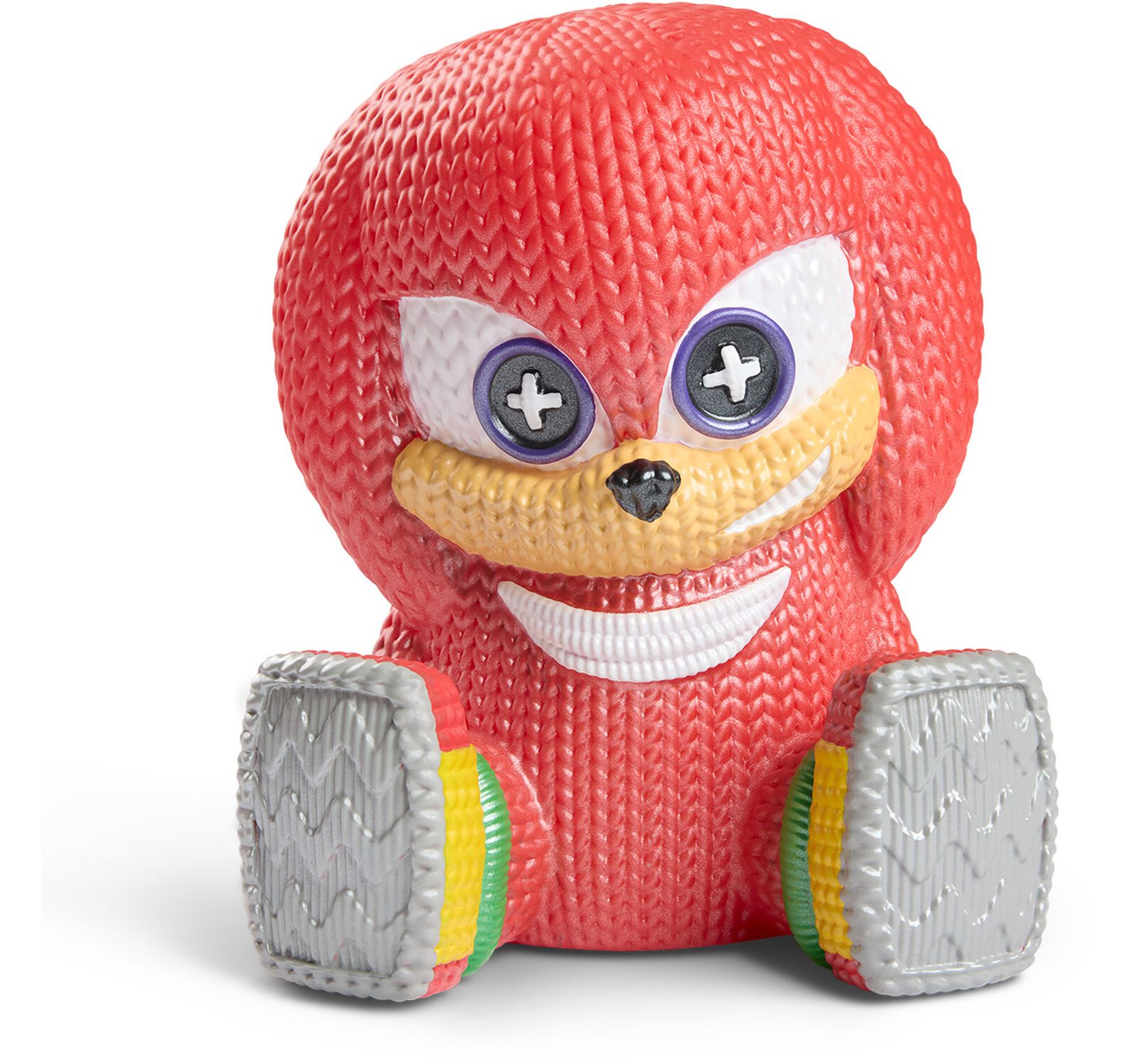 Виниловая фигурка Sonic the Hedgehog - Knuckles Metallic Limited Edition - Handmade by Robots