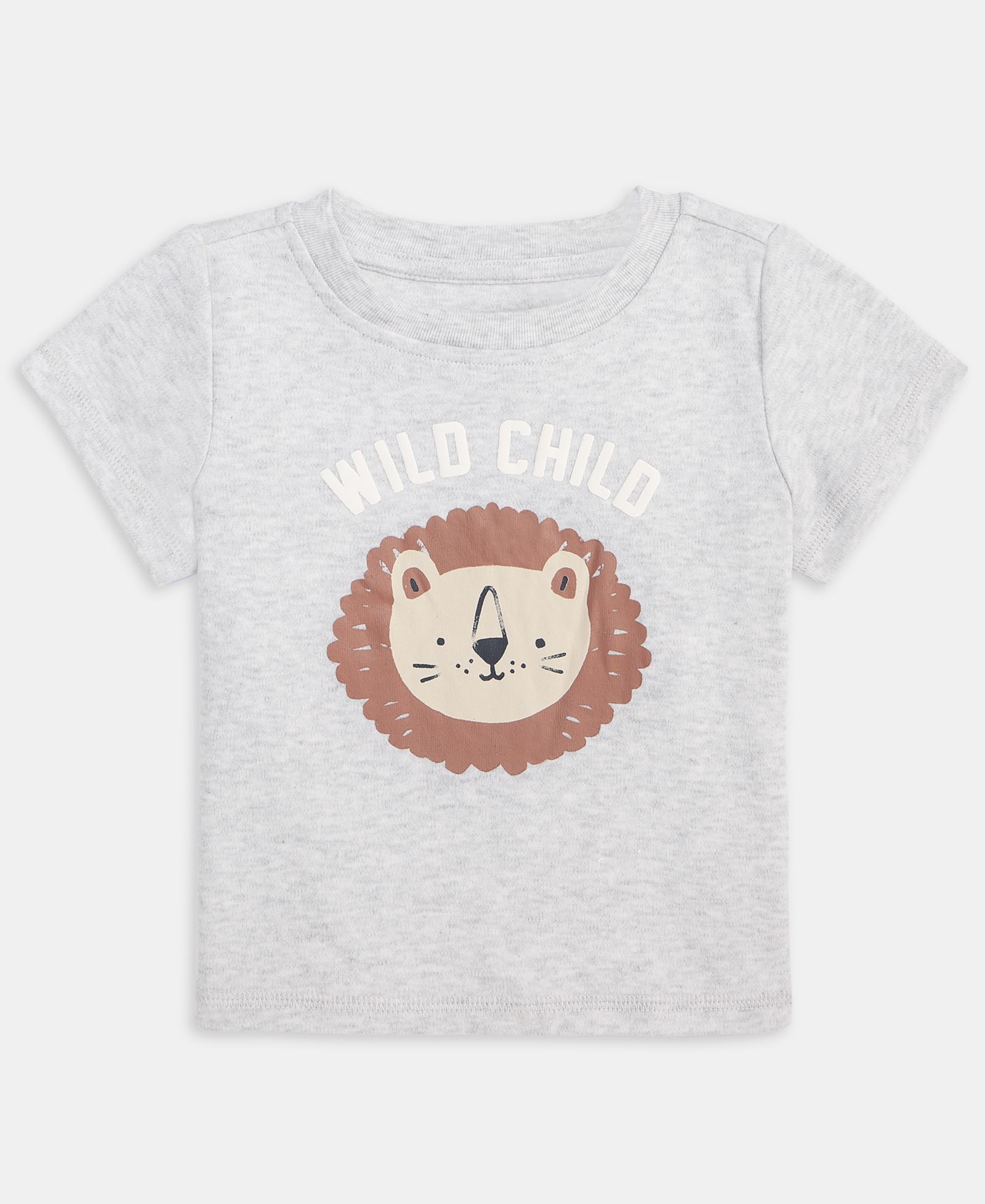 First Impressions Детский Unisex 3M-24M Mix and Match Wild Child T-Shirt