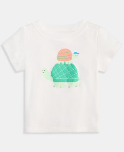 Детская футболка First Impressions Baby Boys' 3M-24M Mix and Match Turtle Buddies T-Shirt