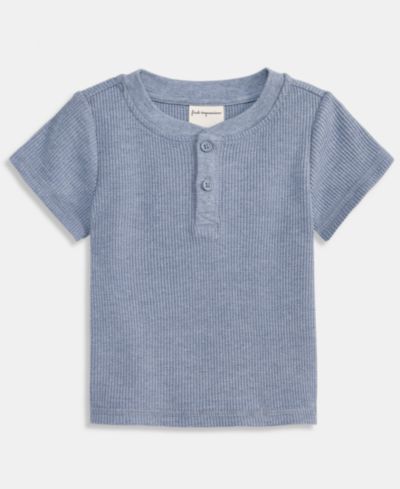 Детский трикотажный футболк Henley First Impressions