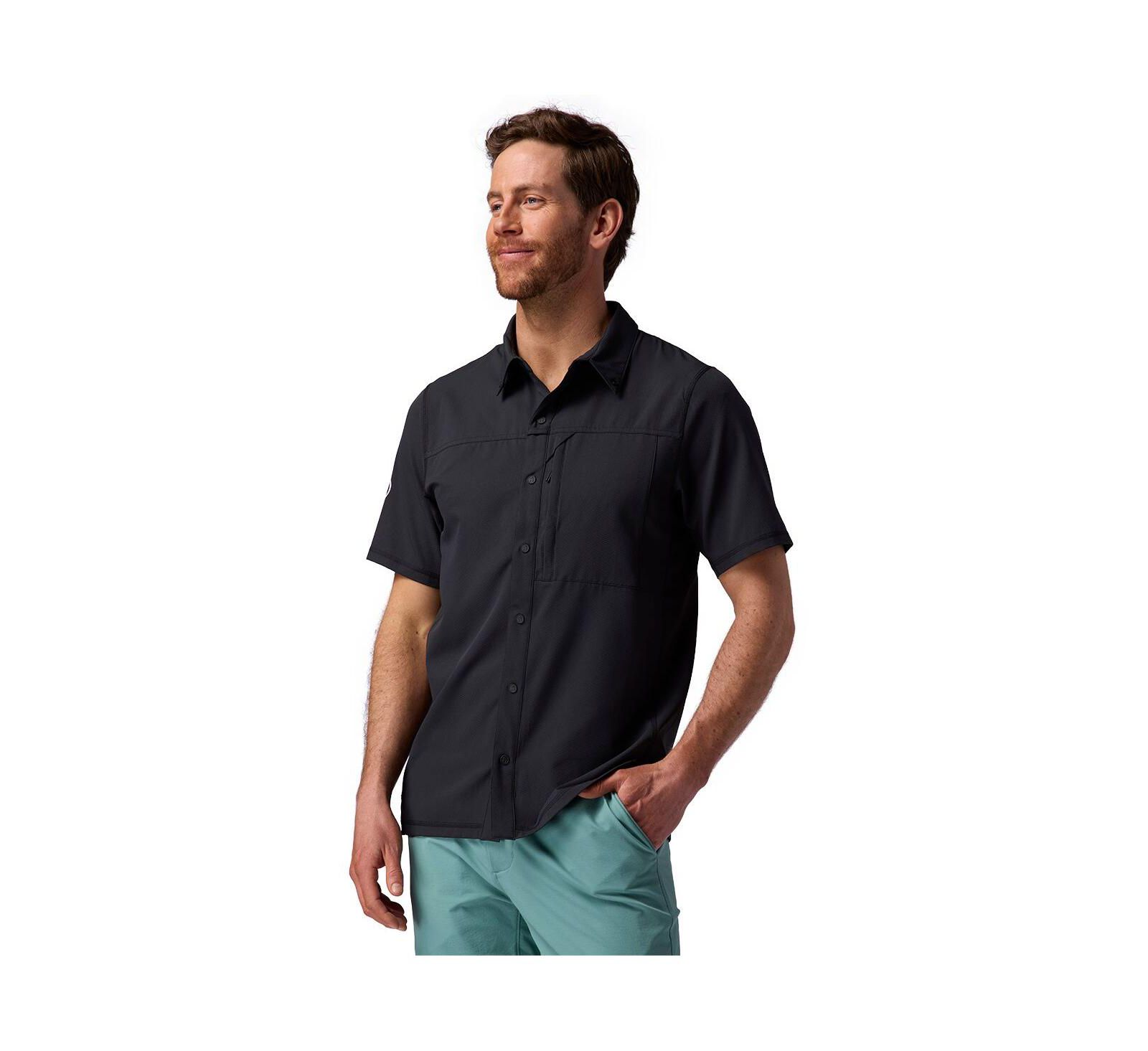 Мужская рубашка Backcountry Men's Tahoe Woven Short-Sleeve Snap-Up Performance
