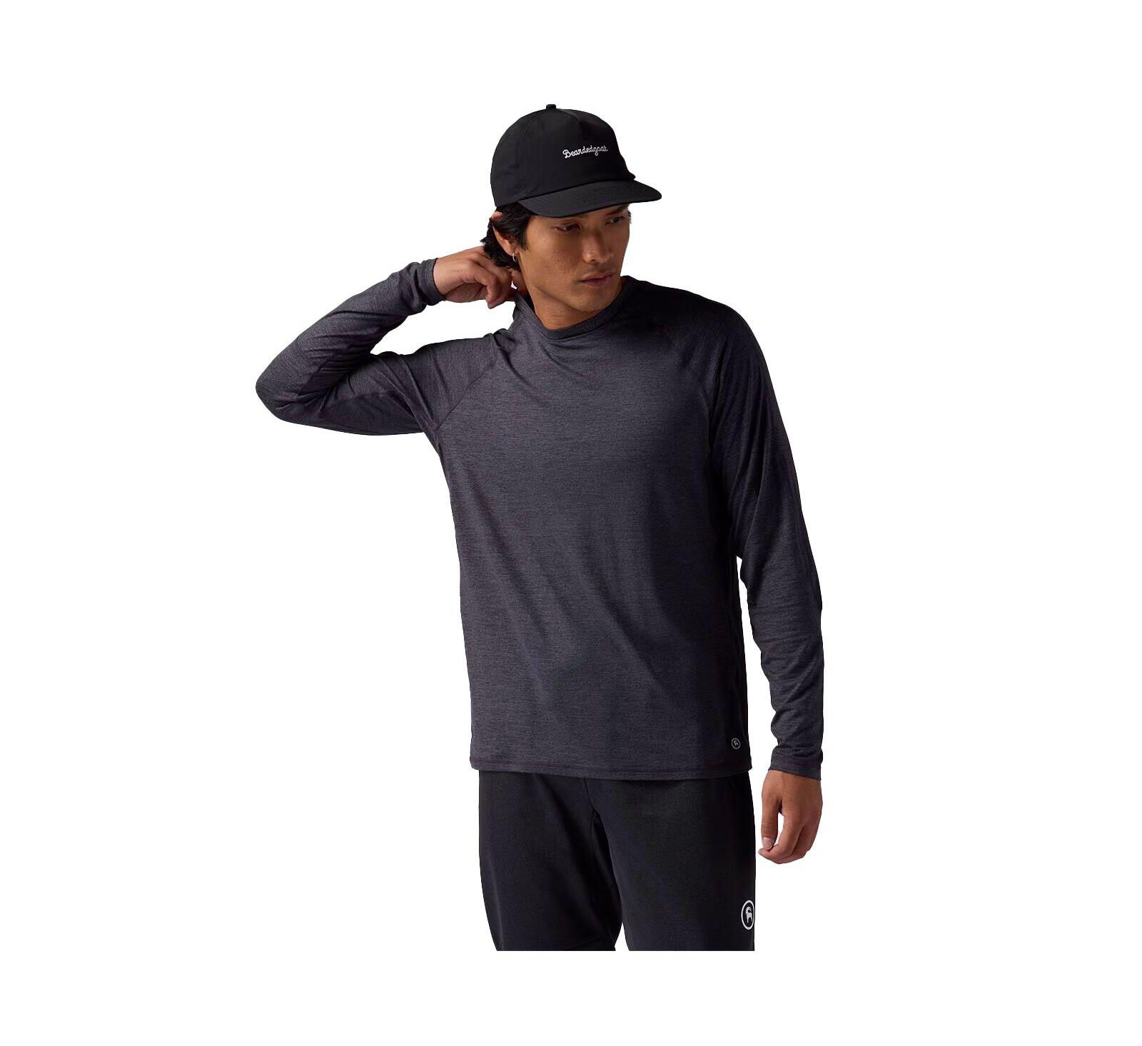 Backcountry Men's BGA Destination Long-Sleeve Crew Top Performance Shirts Long Sleeve
