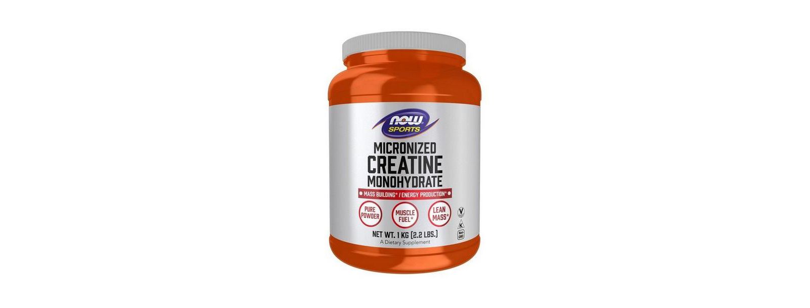 Креатин моногидрат NOW Foods Micronized Powder, 2.2 Lbs