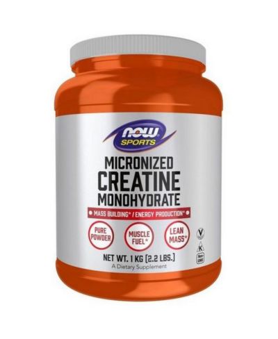 Креатин моногидрат NOW Foods Micronized Powder, 2.2 Lbs