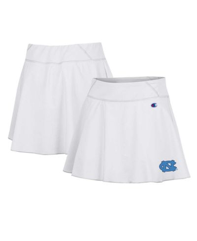 Спортсменская юбка Champion Women's White North Carolina Tar Heels Tailgate Soft Touch