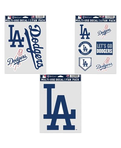 Wincraft Los Angeles Dodgers набор наклеек, 3 штуки